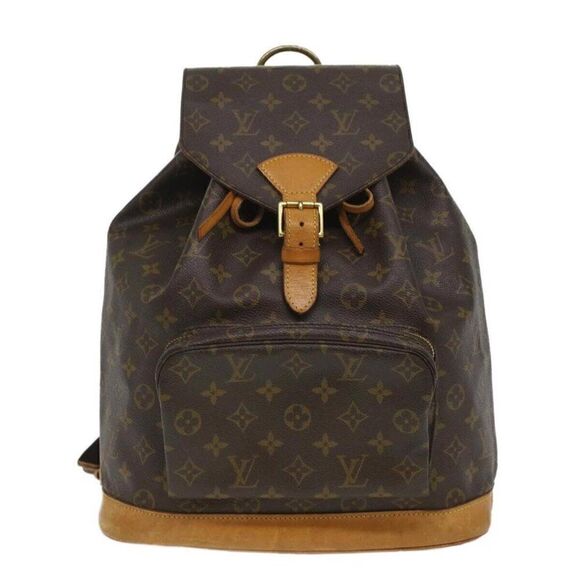 LOUIS VUITTON Monogram Montsouris GM Backpack - Picture 13 of 15